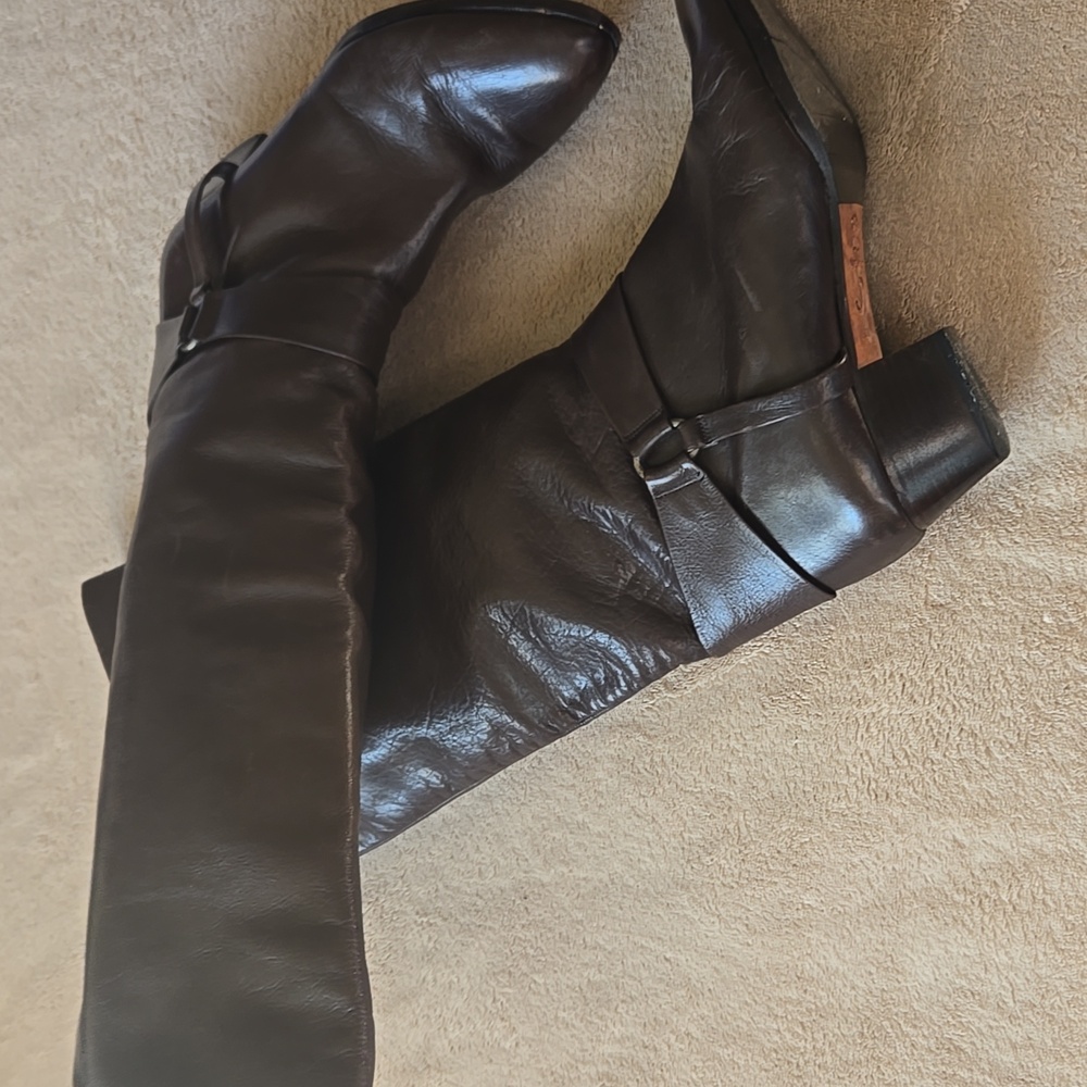 Soft Italian Leather Dress Boots